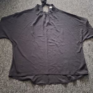 Chic Charcoal Women's Blouse